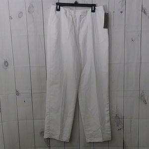 Evan Picone white pant size 14